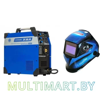 Сварочный аппарат AuroraPRO Overman 205 + сварочная маска Aurora Sun7 TIG Master 2-levels